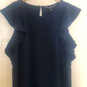 Navy Banana Republic Dress